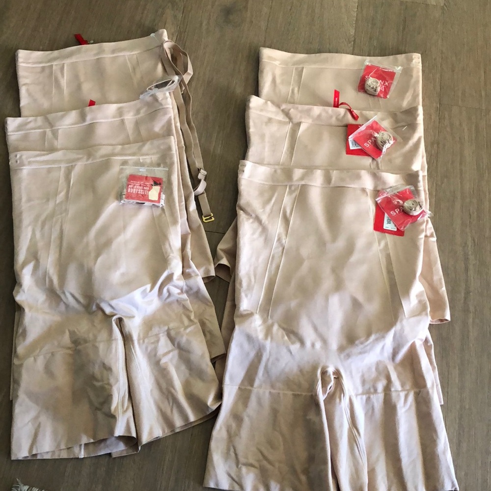 Spanx Oncore High Waist Mid Thigh Shaper Bodysuit - Picture 3 of 3